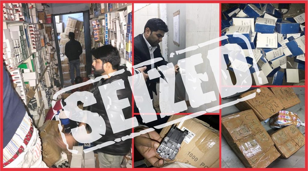 Shop Selling Fake C&S Electric Products Raided