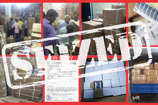 C&S Raided Ahmedabad