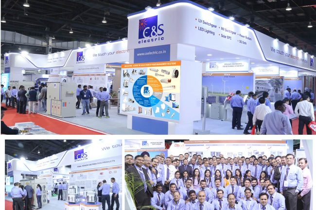 C&S Electric Exhibits in Elecrama 2018